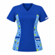 thumbnail image 1 of Delantal Mujer Ripholia LQ-1 tela elasticada estampado al costado, 1 of 3