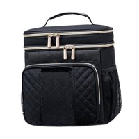 Ioensy - Neceser Colgante Para Ducha, Organizador De Artículos De Tocador Para Barco, Camping, Universidad, Color Negro