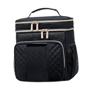 Ioensy - Neceser Colgante Para Ducha, Organizador De Artículos De Tocador Para Barco, Camping, Universidad, Color Negro