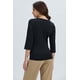 thumbnail image 3 of Polera Mujer Detalle Hombro Negro, 3 of 4