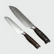 thumbnail image 1 of Set 2 Cuchillos Santoku Ring Red Wayu, 1 of 3