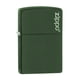 thumbnail image 1 of Encendedor Classic Green Matte Logo Zp221zl, 1 of 3