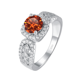 thumbnail image 1 of Anillos de Compromiso de Moissanita para Mujer 1 Uds Color D VVS1 Anillos de Diamante Amarillo/azul/rosa, Joyería de Moissanita para Mujer de Plata Esterlina 925 para Aniversario de Boda con, 1 of 9