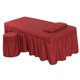 thumbnail image 4 of SPA Mesa De Masaje Juego De Ropa De Cama Falda De Cama Funda De Almohada Funda De Taburete Vino Rojo-S, 4 of 6