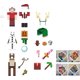 thumbnail image 3 of Calendario de Adviento Mattel Minecraft con figuras de acción de 3,25 pulgadas, 3 of 6