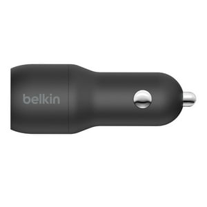 Belkin - Cargador Dual De Auto 24W Doble Usb Boost Charge