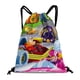 thumbnail image 1 of Carreras Locas Mochila de Cuerdas para Deportes y Gimnasio, Bolsa de Cuerdas Resistente al Agua, Bolsa Cinch, 30×40cm, 1 of 6