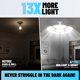 thumbnail image 5 of Luz LED para garaje Bell+Howell Socket Burst 3500 lm, 6 paneles, 5 of 8