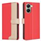 thumbnail image 5 of Funda Cartera con Bloqueo RFID para Xiaomi POCO X7 Pro 5G con Ranuras y Soporte Rojo, 5 of 5