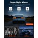 thumbnail image 5 of Dash Cam Kingslim de 3 canales 5G WiFi O3PRO 2.5K/1080P con 64 GB, 5 of 7