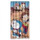 thumbnail image 1 of Cortina de ducha Doraemon, juego de cortina de baño con ganchos, tamaño 36 x 72 pulgadas, 1 of 3