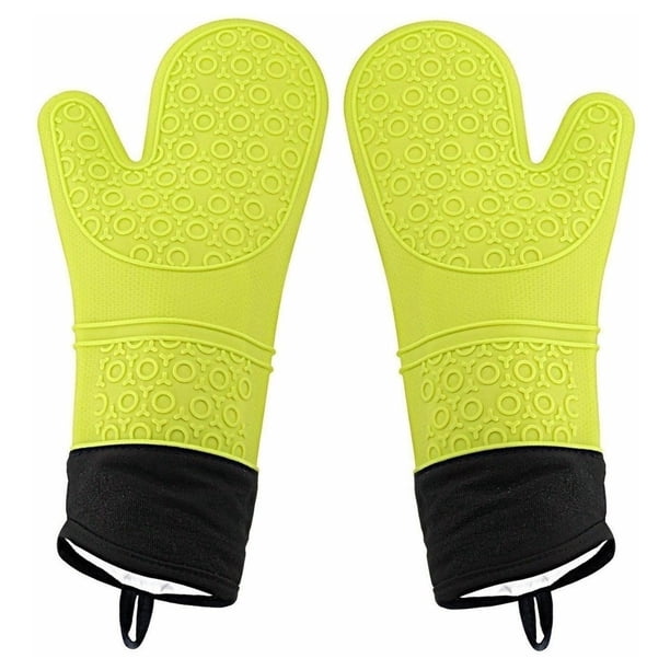 Guantes De Horno De Algodón | Juego De 2 Unidades - Resistentes Al Calor Y Lavables