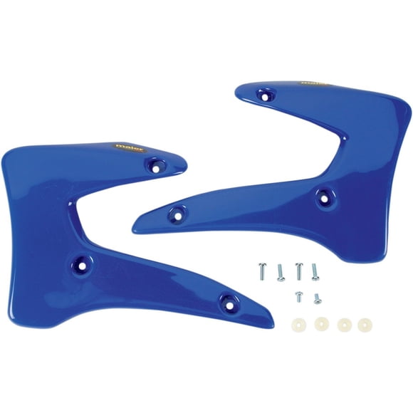 Par de deflectores de radiador Maier USA para Yamaha TTR-125 – Azul