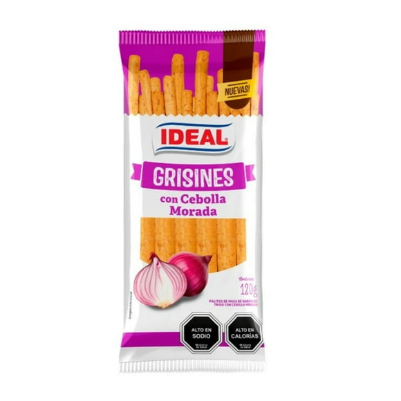 Grisines Con Cebolla Morada 1 Un, 120 gr
