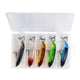 thumbnail image 3 of 5 piezas cebos de pesca accesorios de señuelos de lubina con tackle de metal de metal de 10 cm señuelos de pesca establecidos para lubina de lucio, 3 of 5