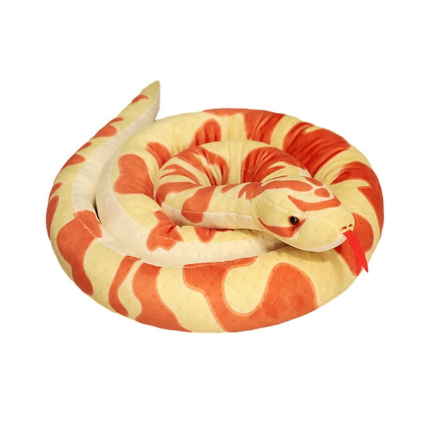 Realista Animal Stuff Serpiente Divertido Animal De Peluche Grande Para  Niños Hora De Acostarse 1,9 M Aureate