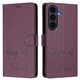 thumbnail image 1 of Funda Cartera para Samsung Galaxy S25 FE con Bloqueo RFID, Cierre Magnético y Ranuras Tarjetas Morado, 1 of 6
