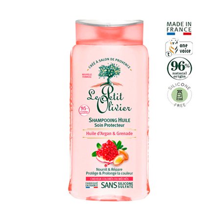Shampoo Para Cabello Teñido Argán Y Granada Le Petit 250 Ml