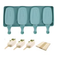 Genérico - Moldes De Silicona Para Paletas De Helado