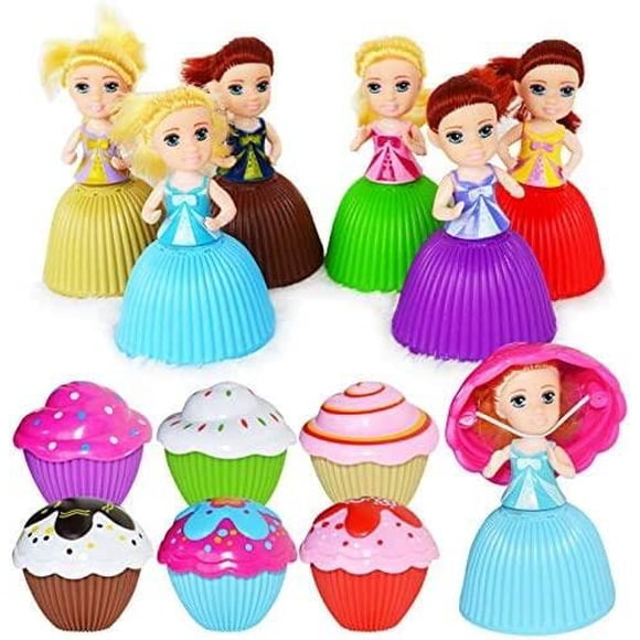 BoterLun Set de 6 Muñecas Mini Scented Transforming Cake