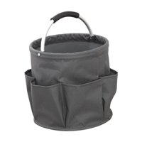 Magideal - Bolsa De Herramientas De Jardín Bolsa Con Bolsillos Múltiples Canasta De Almacenamiento De Organizador De Herramientas Versátiles Para Mujeres Shiking Gris