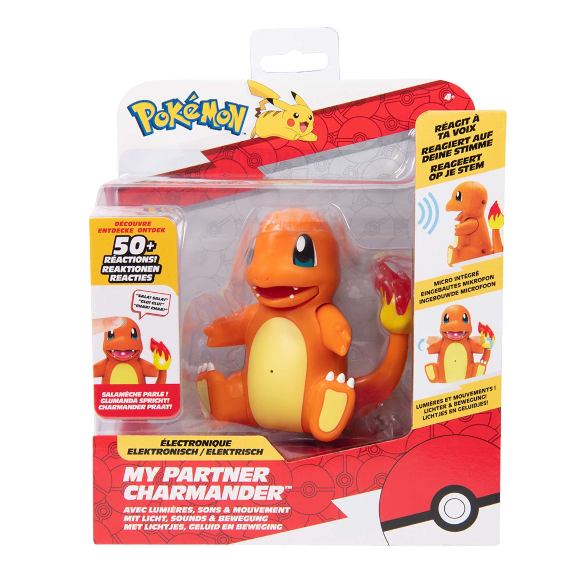 Pokémon - Figuras De Acción Charmander De Lujo