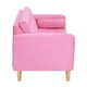 thumbnail image 5 of Sofa Retro 2c Felpa 05 Rosado, 5 of 6