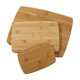 thumbnail image 1 of Juego de tablas de cortar Farberware reversible de bambú de 3 piezas, 1 of 3