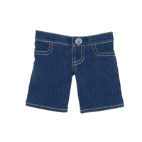 Jeans Para Peluche Build A Bear Azul Casual