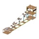 thumbnail image 5 of Juguete Educativo Con Sistema De Teleférico Turístico, Fácil De Montar Para Proyecto Escolar, 5 of 5