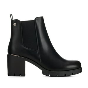 Botin Negro Casual Mujer Weide Hx309