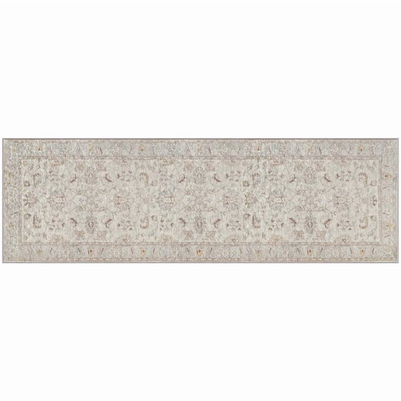 Alfombra Runner Gel Pro NeverMove, color beige, avena Jordan, 60 x 180 cm