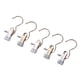 thumbnail image 3 of 5 Uds Pinzas Para Ropa Ganchos Multiusos Para Botas Clips Para Sombreros Bufandas De Seda Toallas Gris, 3 of 3