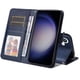 thumbnail image 2 of Funda Billetera para Samsung Galaxy S25 Plus con Porta Tarjetas y Soporte Ajustable Azul, 2 of 5