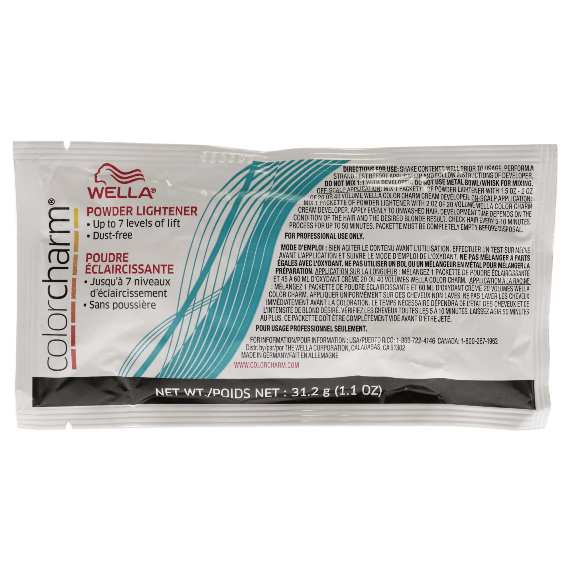 Decolorante Wella Color Charm Powder Lightener 30ml Unisex