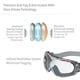 thumbnail image 5 of Gafas de Seguridad Uvex Stealth OTG Transparentes Antiempañantes y Antirayado, 5 of 7