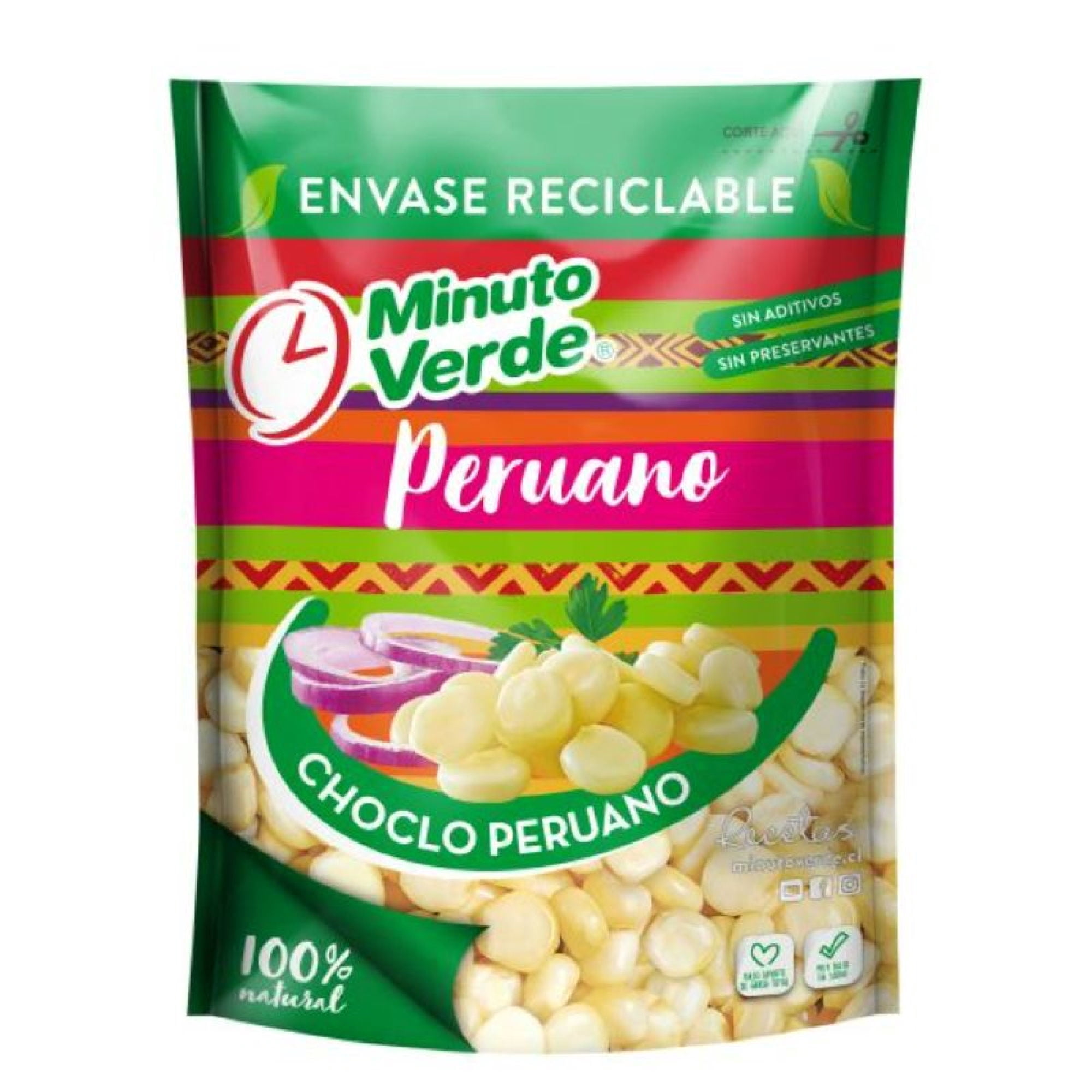 Choclo Peruano 400 gr Minuto Verde