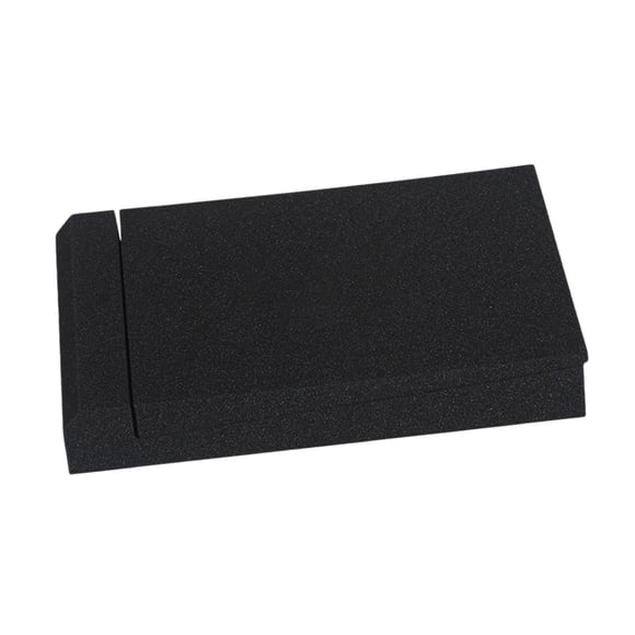 Almohadilla De Aislamiento Para Monitor De Estudio Inclinada Que Se Adapta A La Mayoría De Los Escritorios Almohadilla De Aislamiento Para Altavoces 30 X 38 X 5 Cm