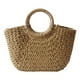 thumbnail image 1 of Cartera Bolso Mano Asas Redondas Estilo Bohemio Versátil Jhn, 1 of 3