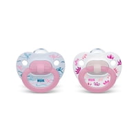 Chupete Ortodoncial Nuk Rosa 18-36 Meses Pack De 2