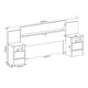 thumbnail image 3 of Respaldo de Cama 2 Plazas con Veladores Milas Canela con Beige, 3 of 3