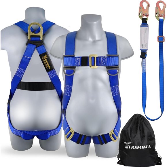 Arnés Seguridad TRSMIMA Full Body Protección Caídas Techo