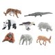 thumbnail image 2 of 8x Figuras De Animales Realistas Juguetes Suministros De Fiesta Para Festivales De Cumplea?os Ni?os, 2 of 5