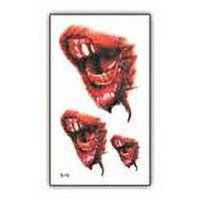 Nonstop - Tatuaje Temporal Halloween Cosplay Disfraz - Herida - 4A