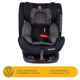 thumbnail image 2 of Silla de Auto Convertible 360 OneFix Dark Brown, 2 of 10