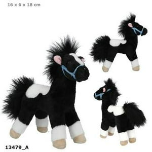 Tienda Lillifee - Caballo De Peluche Blanco Y Negro Miss Melody