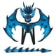 thumbnail image 3 of Disfraz De Dragón Para Niños, Conjunto De Cubierta De Cara De Cola De Ala, Duradero Para Niños, Niñas, Azul, 3 of 3