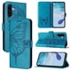 thumbnail image 4 of Funda cartera mariposa para Samsung Galaxy A36 5G con soporte y ranuras para tarjetas Azul, 4 of 5