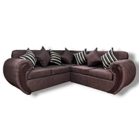 Muebles Duna - Seccional 5 Cuerpos Hamburgo Chenille Café