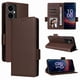 thumbnail image 2 of Funda Cartera para Boost Mobile Celero 5G 2024 Tapa Flip con Ranuras y Soporte Marrón, 2 of 5